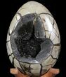Septarian Dragon Egg Geode - Removable Section #78537-1